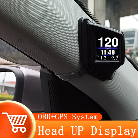 HUD OBD2+GPS On-board Computer Head up Display