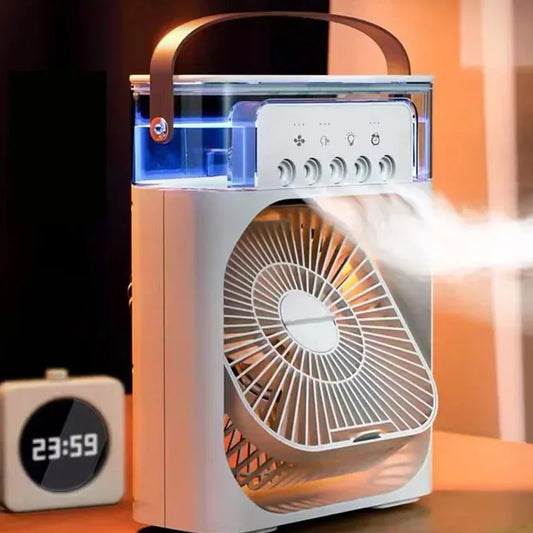 Portable 3 In 1 Fan Air Conditioner Humidifier